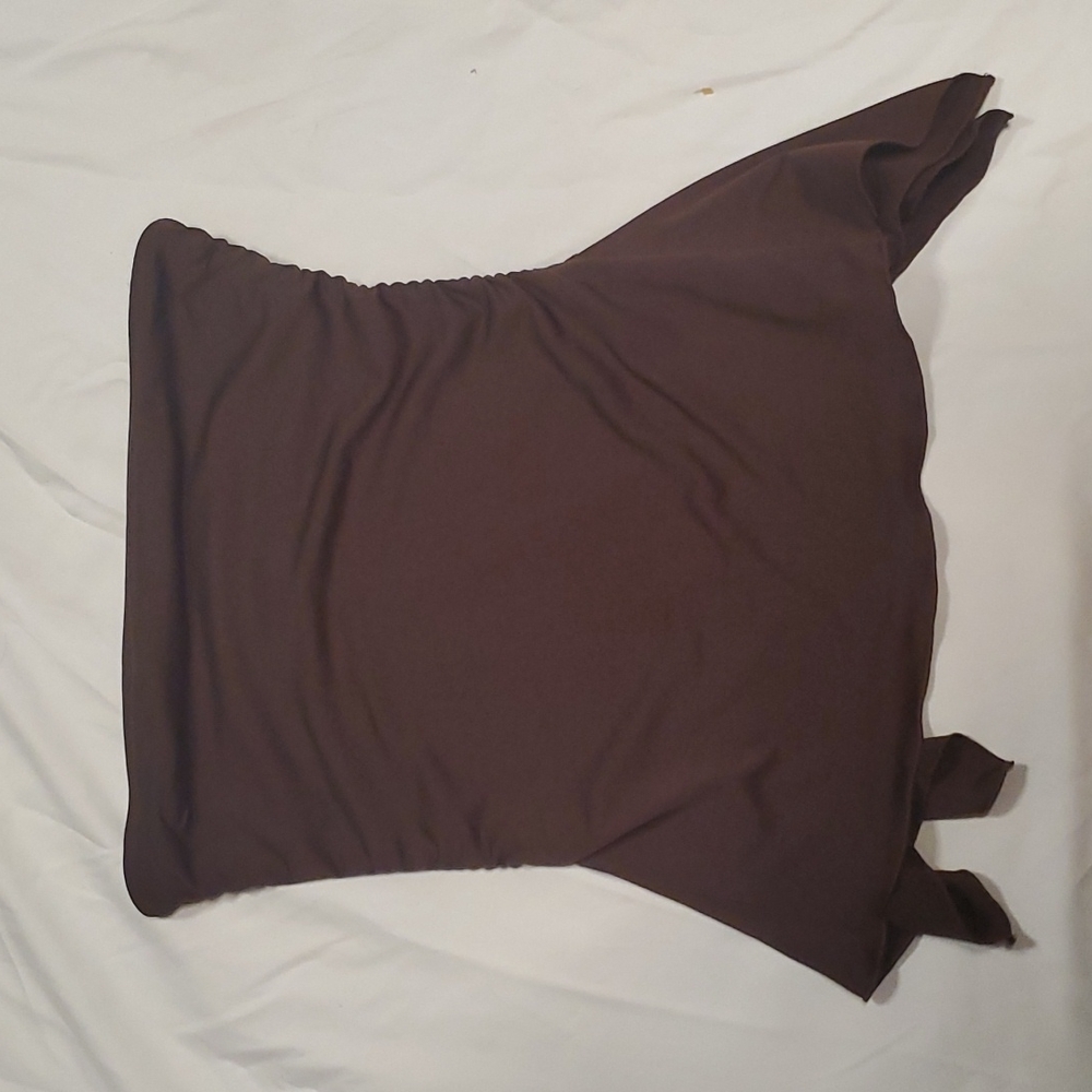 Brown Hot Kiss Tube Medium Top